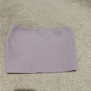 Pacsun L.A. hearts lavender ribbed tube top